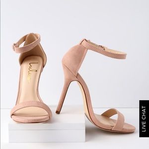 Lulu’s women size 7.5 single strap high heels